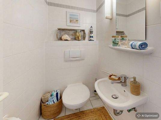 [KI-optimiertes Foto] Gäste WC