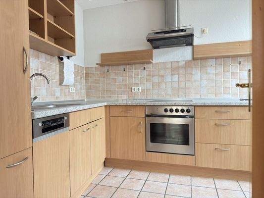 Die Einbauküche in der Küche