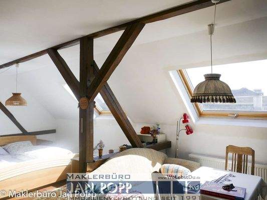 Zimmer im Dachgeschoss