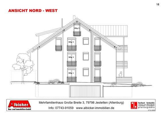 Tiefgaragenabfahrt Nord-West
