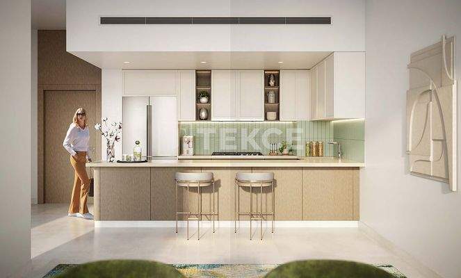 Apartments in Jebel Ali by Sheikh Zayed Road and the Metro