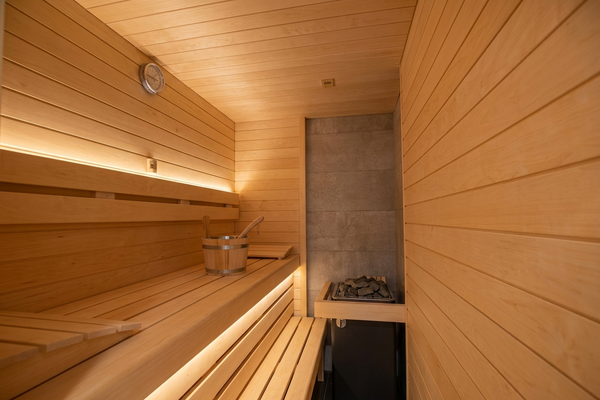Sauna im Badezimmer