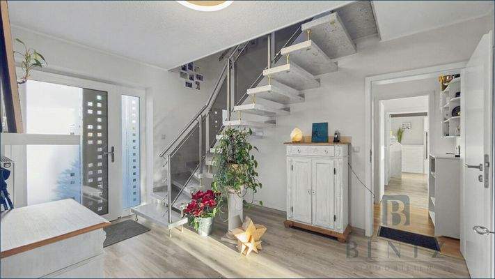 Flur und Zugang zum Studio