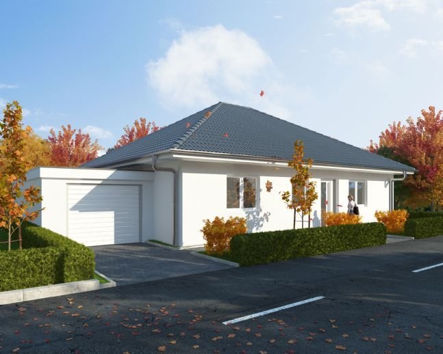 Neubau von 2 Bungalows zu vermieten - Heizung über Strom -