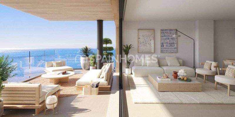 Apartments in a Complex Close to the Beach in Fuengirola