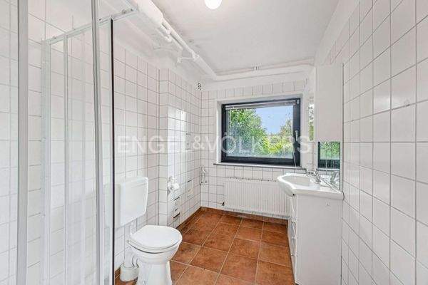 Tageslicht Duschbad in der Einliegerwohnung