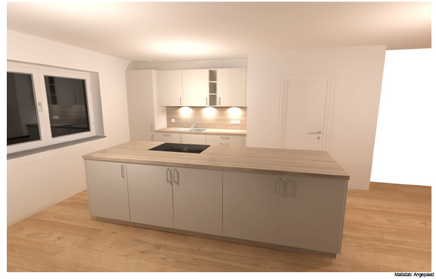 Visualisierung Küche, HCW3