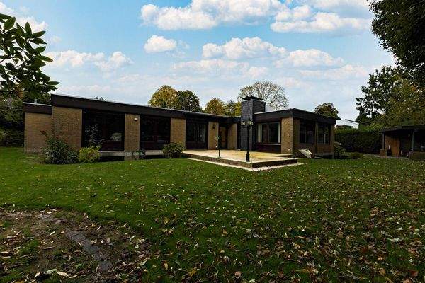 Rückansicht und Garten