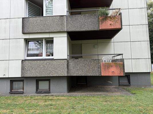 Außenansicht Balkon