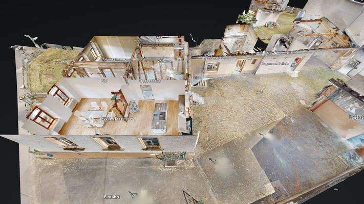 EG - Schematischer Grundriss - 3D
