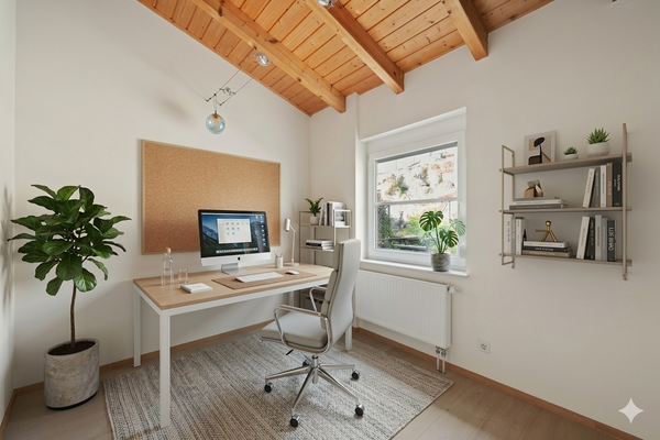 1. DG | Büro (1), virt. Darstellung