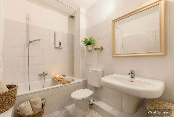 Vollbad Einrichtungsidee (KI-unterstützt)