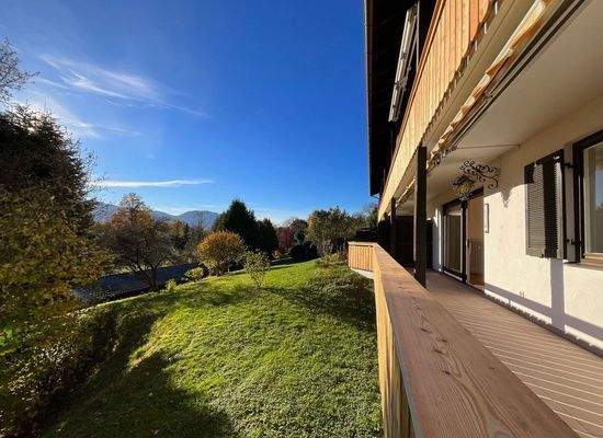 Balkon nach Süd-Westen