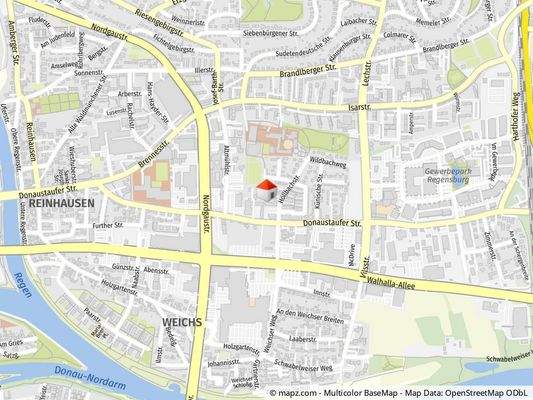 Geolyzer Kartenausschnitt