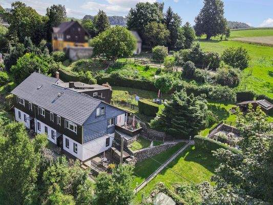 Drohnenansicht Haus b