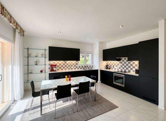 Wohnzimmer/Küche - (KI generiert)