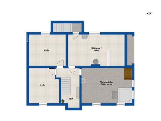 Grundriss Kellergeschoss