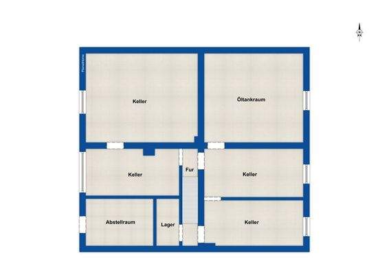 Grundriss Kellergeschoss