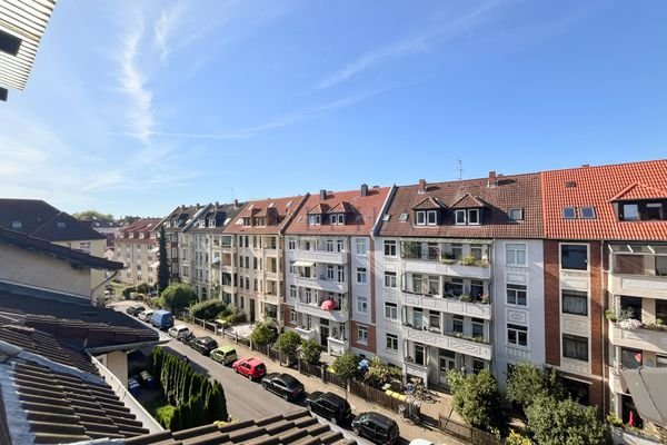 Ausblick vom Balkon