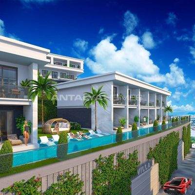 Stylish Real Estate in Luxury Complex in Kargicak Alanya