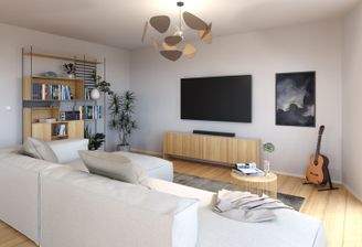 Visualisierung Wohnzimmer