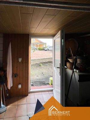 Hinterausgang Keller