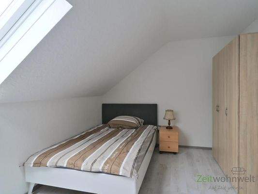 Blick ins Schlafzimmer