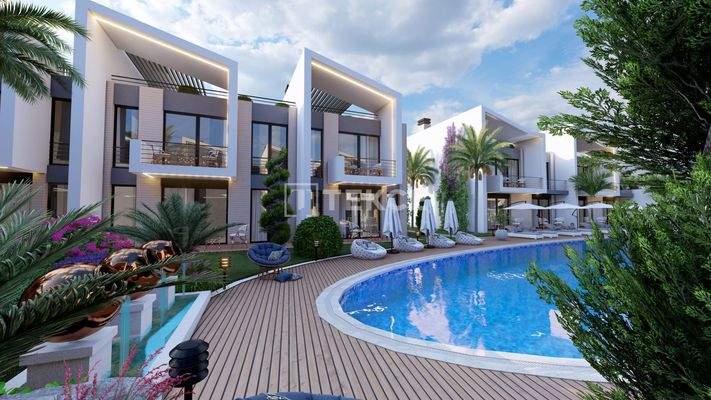 Flats in a Modern Complex in North Cyprus Lapta