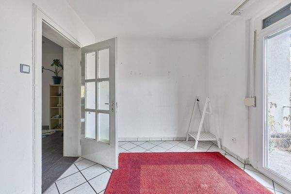 große Küche mit optionalem Essbereich