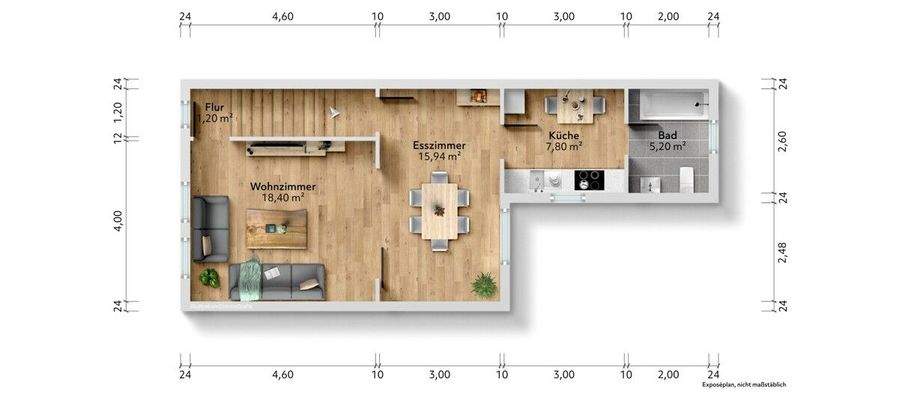 Grundriss / Skizze OG