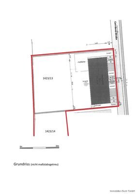 Lageplan Grundstück