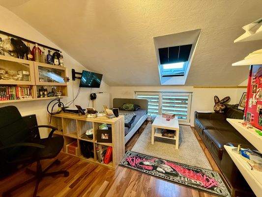 Studiozimmer im Dachgeschoss