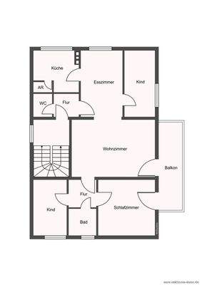 Grundriss Obergeschoss