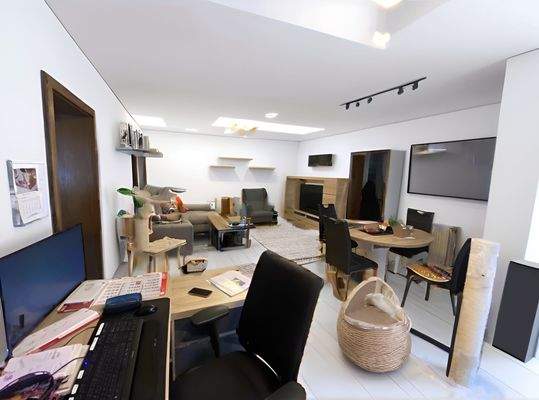 Wohnzimmer visualisiert