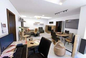 Wohnzimmer visualisiert