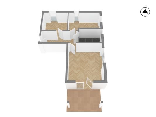 3 D Plan Wohnung 2 im Haus 3