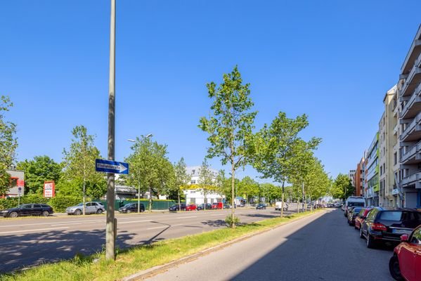 Straßenansicht Landsberger Straße