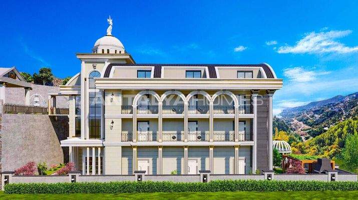 Sea and City View Flats in Bektas Alanya