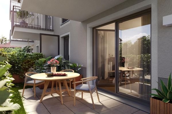 Terrassenwohnung Beispiel