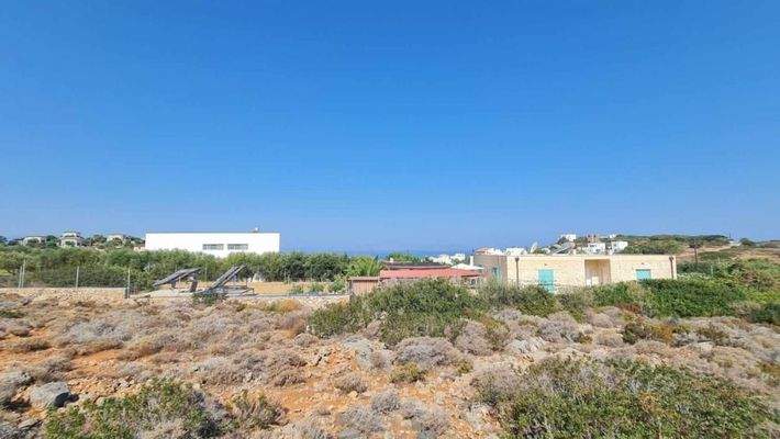 Kreta, Stavros: Erstklassiges Grundstück in der Nähe von Stavros Beach zu verkaufen