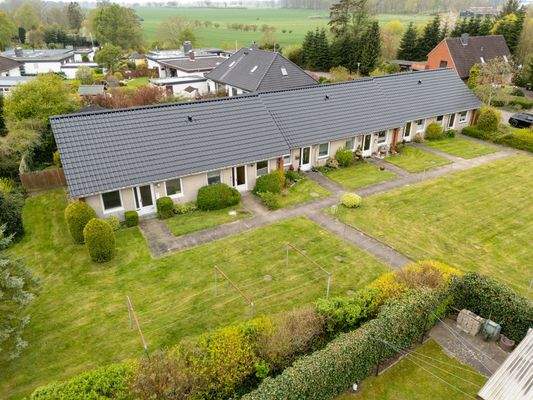 Luftbild Reihenhäuser