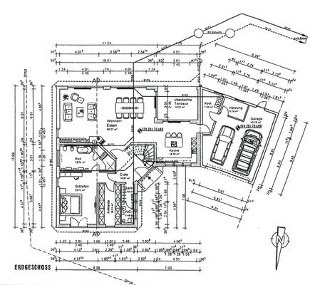 3088 Grundriss Wohnhaus EG