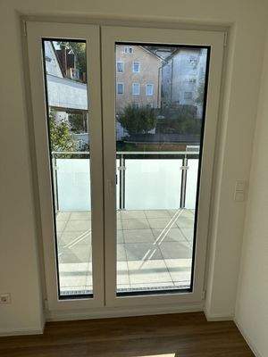 Küchenaußgang zum Balkon