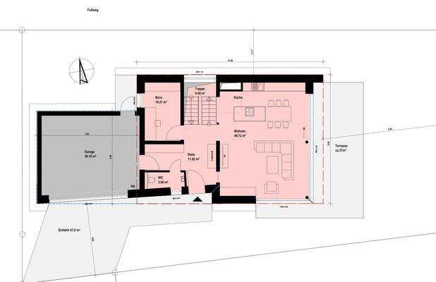 bertrange - rue de mamer lot18 250725 EG