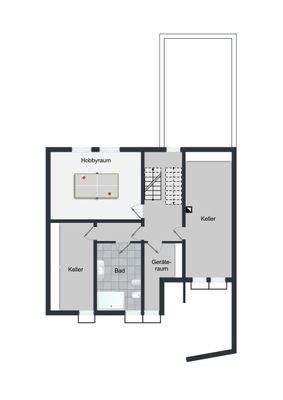 Grundriss - Untergeschoss