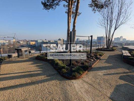 Parkanlage auf dem Dach