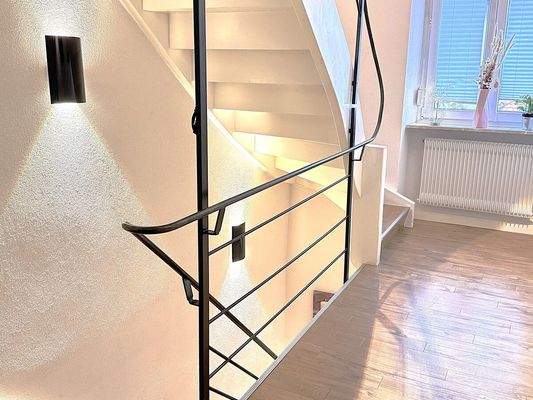 Treppenaufgang ins DG