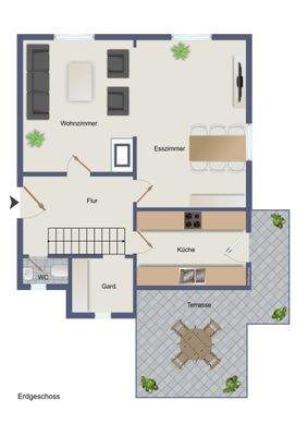 Grundriss Erdgeschoss