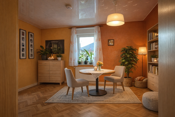 mögliche Einrichtung Esszimmer 1 (KI)