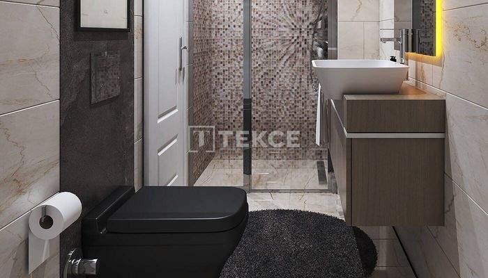 Ready-to-Move Apartments in a Project in Eyüpsultan Istanbul